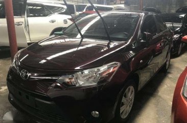 GRAB READY 2017 Toyota Vios 1.3E Manual Blackish Red