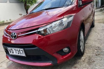 2016 Toyota Vios 1.3 E Automatic Red Gas Automatic