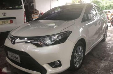 2016 Toyota Vios 1.5 G Automatic Transmission Pearl White