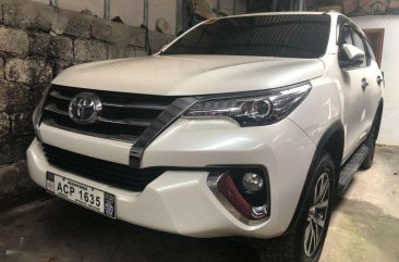 2016 Toyota Fortuner 2.4 V Automatic Pearl White Edition