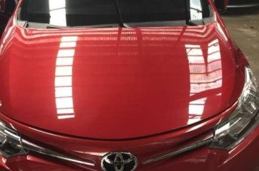 2018 TOYOTA Vios E automatic red mica