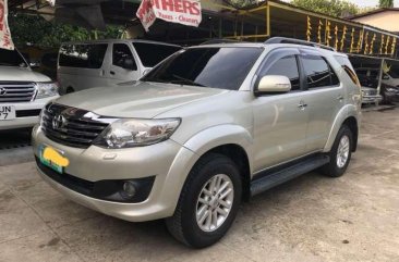 Toyota Fortuner G 27vvti at gas 4x2 eng 2013