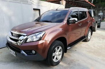 Isuzu Mu-X 2015 Gasoline Automatic Brown