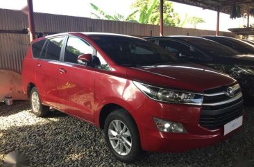 2017 TOYOTA Innova 28 E Manual Red