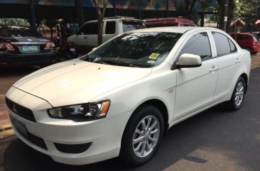 Mitsubishi Lancer 2013 Gasoline Manual White