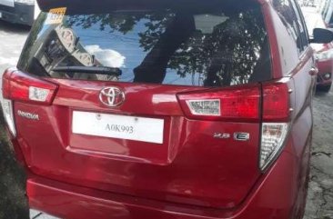 2017 Toyota Innova 2.8E Manual transmission