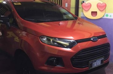 Ford Ecosport 2015 Gasoline Automatic Red