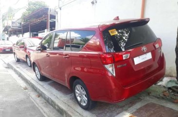 2017 Toyota Innova 2.8E Manual transmission