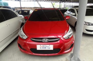 Hyundai Accent 2016 Gasoline Automatic Red