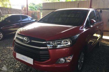 2017 TOYOTA Innova 28 E Manual Red