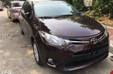 2018 Toyota Vios 1.3e manual blackish red 