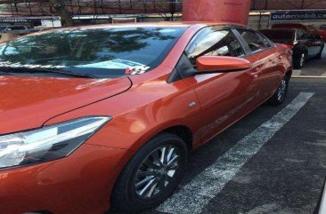 2016 Toyota Vios E 1.3L MT Gas Orange Automobilico SM City Bicutan