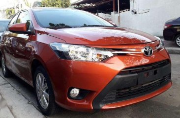 2017 Toyota Vios 1.3E Dual Vvti Automatic Gasoline Orange