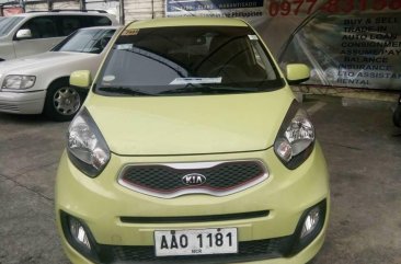 Kia Picanto 2015 Gasoline Manual Green