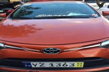 2016 Toyota Vios E 1.3L MT Gas Orange Automobilico SM City Bicutan