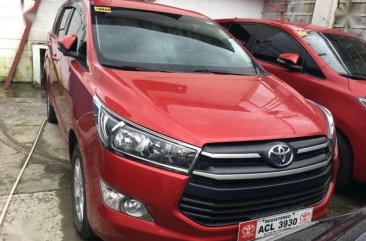 TOYOTA Innova 2.8 E 2016 Manual Red