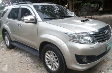 Toyota Fortuner G manual Diesel turbo 2013model