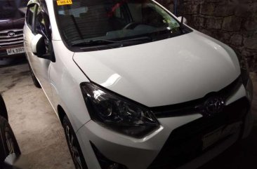 2018 Toyota Wigo 1.0G automatic newlook white