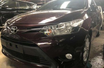 2017 Toyota Vios 1.3 E Automatic Blackish Red Sedan