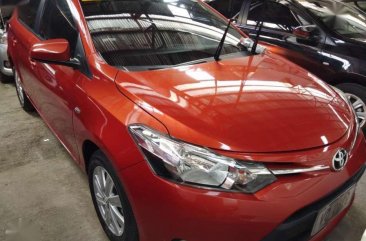 2017 Toyota Vios 1.3E automatic ORANGE GRAB READY