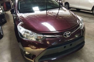 2017 Toyota Vios 1.3E automatic blackish red