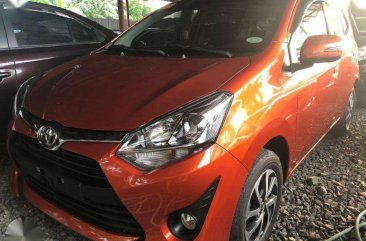 2018 Toyota Wigo 1.0 G Manual Orange Edition