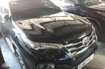 2017 Toyota Fortuner 2.4V 4x2 automatic diesel newlook BLACK