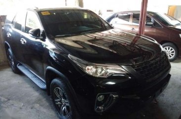 2017 Toyota Fortuner 2.4G 4x2 automatic diesel newlook BLACK