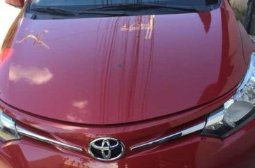 2016 TOYOTA Vios E automatic red