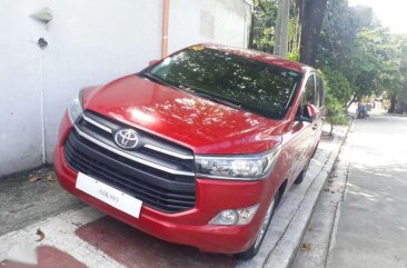 2017 Toyota Innova 2.8E Manual transmission