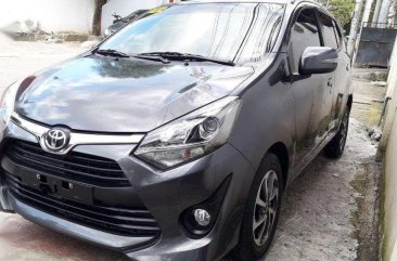 2017 Toyota Wigo 1.0G Automatic Gasoline Gray Metallic