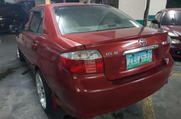 2006 Toyota Vios 1.5g Matic Metallic red