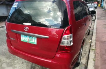 Toyota Innova j 2012 model diesel FOR SALE