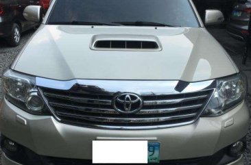 2013 Toyota Fortuner 3.0v 4x4 Diesel AT 