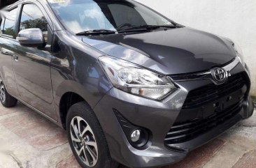 2017 Toyota Wigo 1.0G Automatic Gasoline Gray Metallic