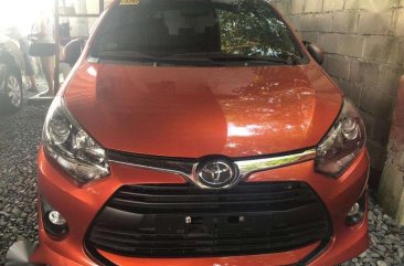 2017 Toyota Wigo 1.0 G Manual Orange New Look