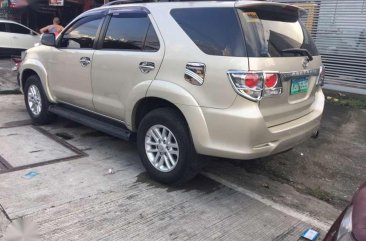 Toyota Fortuner G Diesel Matic 2015 FOR SALE