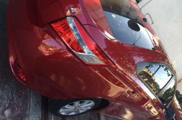 2018 TOYOTA Vios E automatic red