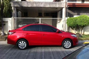 Toyota Vios 2014 Gasoline Manual Red