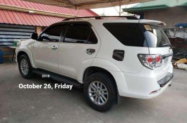 SELLING TOYOTA Fortuner G manual 2014model