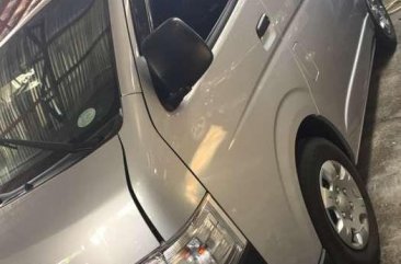 2018 TOYOTA Hiace Commuter manual silver