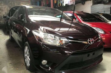 GRAB READY 2017 Toyota Vios E Manual Blackish Red