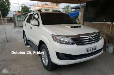 SELLING TOYOTA Fortuner G manual 2014model