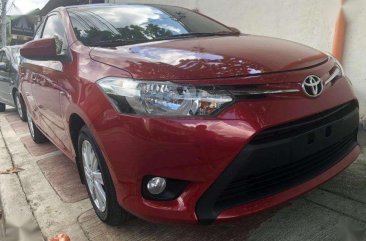 2016 Toyota Vios 1.3 E Automatic Red Neg Price