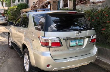 2011 Toyota Fortuner G FOR SALE