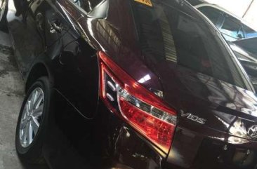 2017 TOYOTA Vios E automatic blackish RED