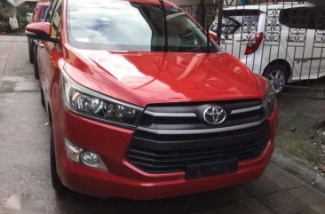 2017 Toyota Innova 2.8E diesel Manual transmission