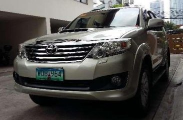 2014 TOYOTA Fortuner 2.5 VNT turbo diesel ( V variant ) 