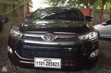 2017 TOYOTA Innova 28 G Manual Blackish Red