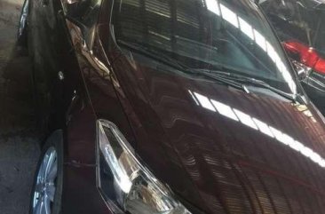 2017 TOYOTA Vios E automatic blackish RED